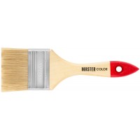 Кисть флейцевая, натур. щетина, 55% топс, лакиров.ручка, ширина 60 мм (30-0014)