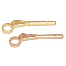 Ключ накидной под удлинитель 41 мм искробезопасный сплав BeCu 164A-41, HORTZ