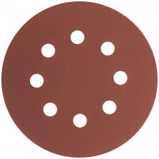 Круги шлифовальные с отверстиями (липучка), алюминий-оксидные, 125 мм, 5 шт. Р 1000 (39843М)