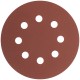 Круги шлифовальные с отверстиями (липучка), алюминий-оксидные, 125 мм, 5 шт. Р 1000 (39843М)