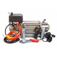 Лебедка автомобильная TOR ЛА S10000 г/п 4536 кг 28 м 24V (1141005)