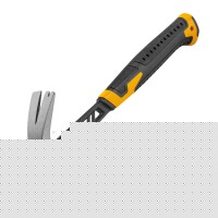 Молоток-гвоздодер 450 г, цельнокованый,боек с магнитом, двухкомп. обрезин. рук-ка Denzel (10466)