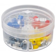 Набор изолированных контактных гильз 4 мм? 50 шт 6 мм? 20 шт 10 мм? 20 шт 16 мм? 10 шт KN-9799907