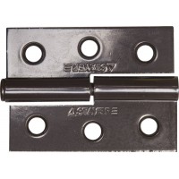 Петля карточная 65 x 48 x 2.0 мм, разъемная, левая, цвет коричневая STAYER 37613-65-3L
