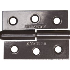 Петля карточная 65 x 48 x 2.0 мм, разъемная, левая, цвет коричневая STAYER 37613-65-3L