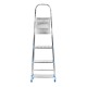 Стремянка, 4 ступени, стальная, оцинкованная Сибртех (97836)