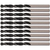 Сверла по металлу HSS черненые 6,0x93 мм (10 шт.) (33560)