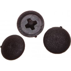 Заглушка декоративная под шуруп шлиц №2 цвет красное дерево, 40 шт ЗУБР 4-308156-5