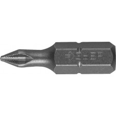 Биты кованые 2 шт, PH1, 25 мм ЗУБР 26001-1-25-2