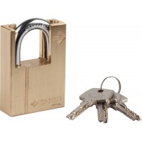 Замок навесной 50 мм, дополнительная защита дужки ЗУБР 37297-50