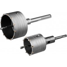 Набор коронок по бетону с оснасткой d 68, 100 мм, Alu-кейс ЗУБР Профессионал 29185-H2-2