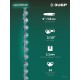 ЗУБР тип 20, 15 см, шаг 3/10?, паз 1.1 мм, 34 звеньев, цепь (71320-15)