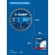 Диск пильный по дереву тонкий рез 235 x 30 x 2.0 мм, 24Т ЗУБР Тонкорез Профессионал 36933-235-30-24