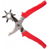 Дырокол-пробойник с револьверной головкой, усиленный (отверстия 2-3-3,5-4-4,5-5 мм ) (67426)