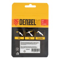 Кольцо газовой линзы для TIG горелки тип 26, 10 шт Denzel (93660)
