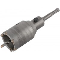 Коронка кольцевая по бетону, хвостовик 110 мм в сборе, 50 мм (33443)