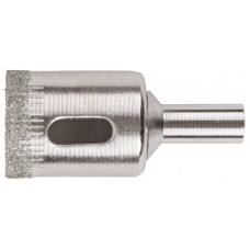 Коронка кольцевая по кафелю и стеклу алмазная 22х50 мм (16281)