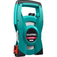 Лента мерная стальная геодезическая 100 м EXTREM KRAFTOOL
