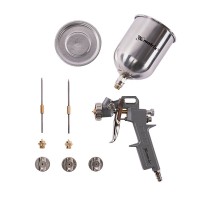 Краскораспылитель пневматический с верхним бачком V 0.6 л, сопло D 1.2, 1.5 и 1.8 мм Matrix (57314)