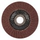 Круг лепестковый торцевой, конический, Р 80, 125 х 22.2 мм Сибртех (74085)