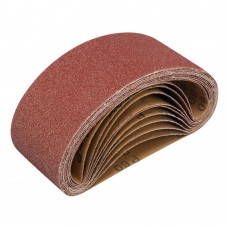Лента абразивная бесконечная, P 60, 75 х 457 мм, 10 шт Matrix (74210)