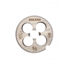 Плашка круглая резьбонарезная HSS-E, DIN 223 B (DIN EN 22568), M6 x 1.0, 20 x 7 (ZA-03804)