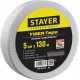 Серпянка самоклеящаяся FIBER-Tape, 5 см х 130 м, 3 х 3 мм STAYER Professional 1246-05-130_z01