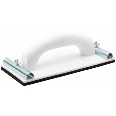 Терка для нажд.бумаги пластиковая с мет.прижимом 230х105 мм (39743)