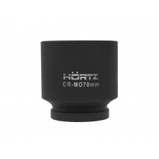 Головка торцевая сменная ударная 6-гранная (Cr-Mo) 70 1-1/2 L=100 mm HORTZ