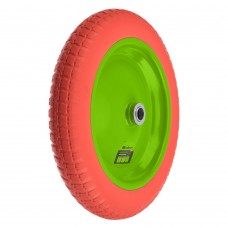 Колесо полиуретановое 3.00-8, длина оси 80 мм, подшипник 20 мм Сибртех (689795)