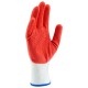 Перчатки трикотажные полиэфирные, латексное рельефное покрытие, Россия, Сибртех (67767)