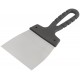 Шпатель, лезвие нержавеющая сталь, пластиковая ручка 100 мм (06564М)