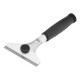 Скребок, 100 мм, фиксированное лезвие, металлическая обрезиненная ручка Matrix