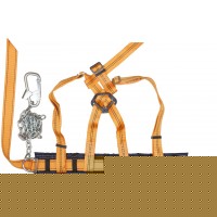 Удерживающая привязь с наплечными лямками УП-2ДГ ( цепь ) (12575)