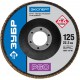 ЗУБР 125 мм, P60, КЛТ, круг лепестковый торцевой, Профессионал (36591-125-60)