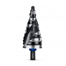 Сверло ступенчатое BLACK FORCE 6-38 мм, 12 ступеней, винтовая проточка ЗУБР Профессионал 29671-6-38-12