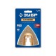 Полотно треугольное CARBIDE ВК8 Р60 80 мм с твердосплавной крошкой: твердое дерево, строительный раствор, клей ЗУБР UniLock 15557