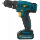 Дрель-Шуруповерт акк. 12 В; 0-400/1450 об/мин; 19 Нм; 1 (Li-Ion) 1,3 Ач; 1,5 ч.; рез. накл.; коробка (80186)