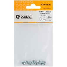 Гайка колпачковая М4 ( фасовка 8 шт ) DIN1587 (28604-2)