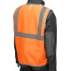 Жилет сигнальный, оранжевый, размер XL Сибртех (89513)