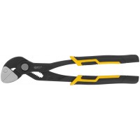 Клещи переставные CrV, быстрая регулировка, плоские губки без насечек, Профи 250 мм ( 38 / 38 мм )