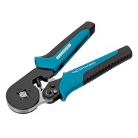 Клещи (пресс-клещи) для обжима наконечников электропроводов с сечением 0.25-8 мм2 Gross (17724)