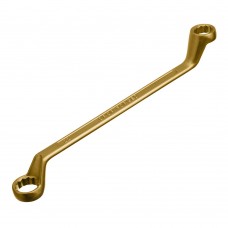 Ключ накидной, 19 х 22 мм, желтый цинк Сибртех