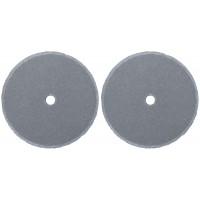 Круги резиновые шлифовальные, набор 2 шт (36909)