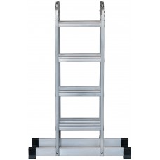Лестница-трансформер алюминиевая, 4 секции х 4 ступени, вес 13,2 кг (65450)