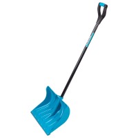 Лопата для уборки снега пластиковая Luxe, 500 х 325 х 1300 мм, металлопластиковый черенок, Palisad (615015)