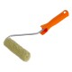 Мини-валик в сборе Фасадные работы, 110 мм, ворс 12 мм, D 16 мм, D ручки 6 мм, полиакрил, полиэстер Сибртех (80588)