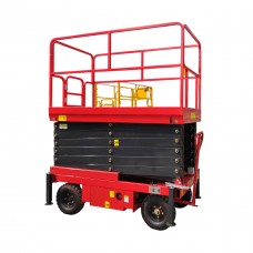 Подъемник ножничный самоходный 500 кг 6/8 м TOR SJY-0,5-6 DC аккумуляторный (G) (1050449)