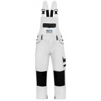 Полукомбинезон рабочий Master Color, белый, 8 карманов, размер L (30-8032)