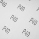 Шлифлист на тканевой основе, P 40, 230 х 280 мм, 10 шт, влагостойкий Сибртех (756337)
